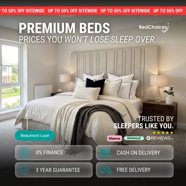 Save big on your new dream bed!