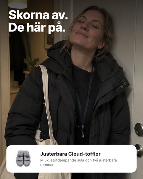 Som att gå på moln hemma
