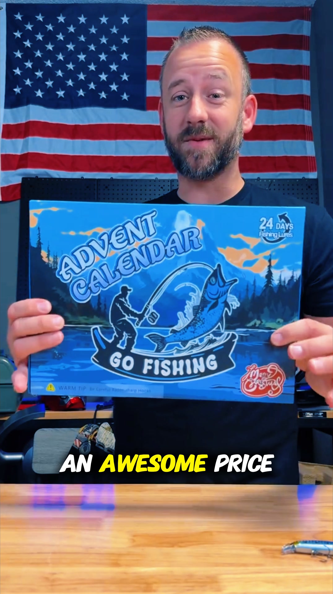 24 Days. 24 Fishing Lures.