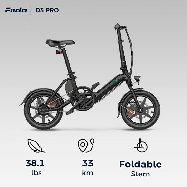 Fiido D3 Pro Mini Electric Bike