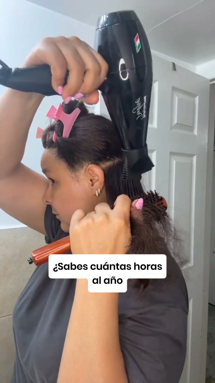 ¿Cuántas horas pierdes con tu pelo?
