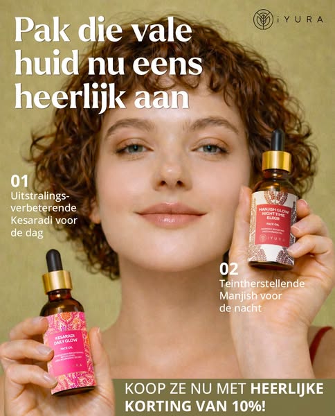 Ochtenddruppels + avondmassage = eeuwige glans!