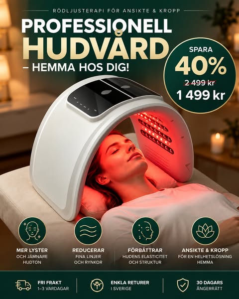 Professionell hudvård hemma – 40% rabatt!