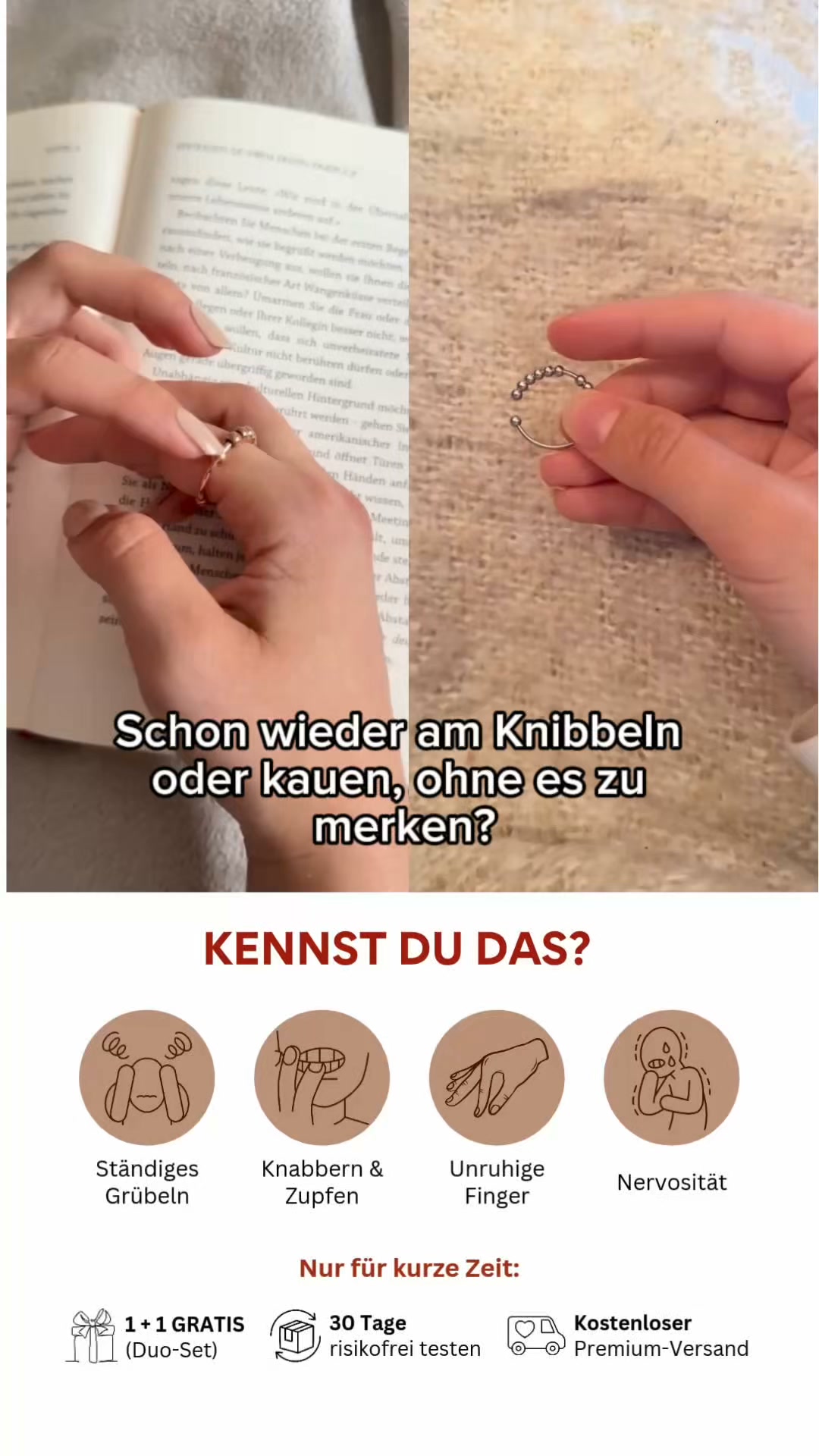 Nur für kurze Zeit: Kaufe 1 Ring – erhalte 1 GRATIS + kostenloser Versand!