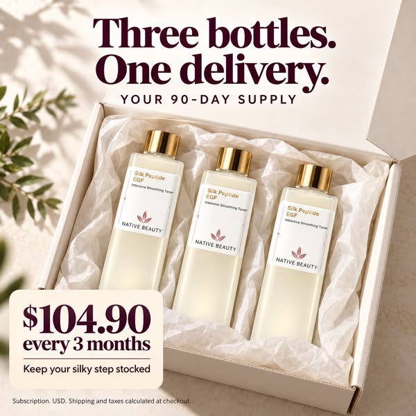 Three bottles. One delivery.