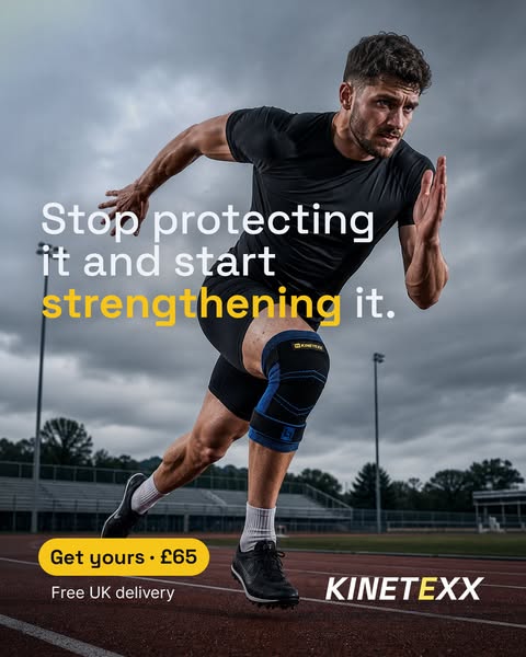 The premium knee sleeve with progressive spring resistance.