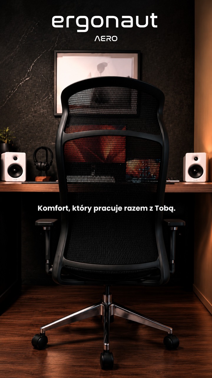 ERGONAUT AERO - Całe plecy. Pełne podparcie.