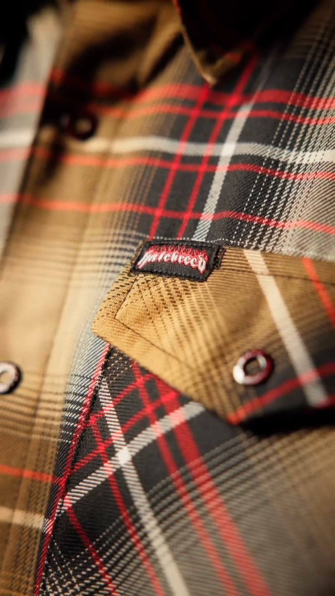 DIXXON HATEBREED SUPREMACY FLANNEL SHIRT Official Collaboration.