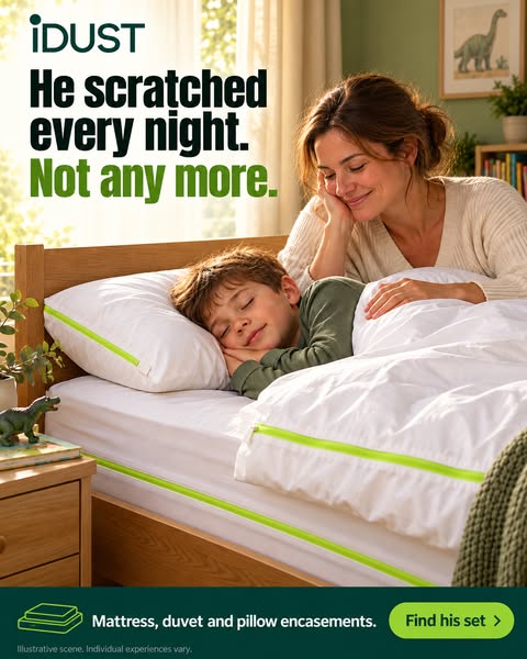 He Scratched Every Night. Not Any More.