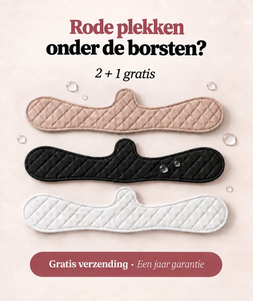 Droog onder de borsten