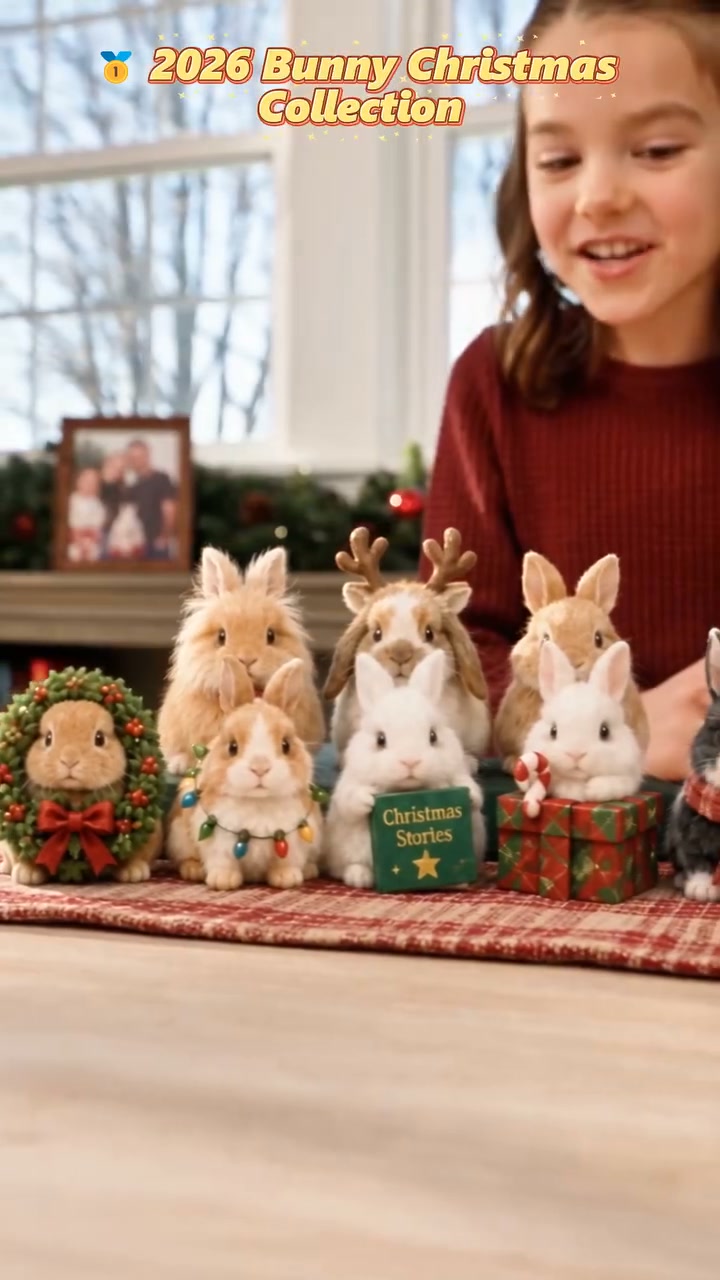 24 Days of Bunny Christmas Advent Calendar