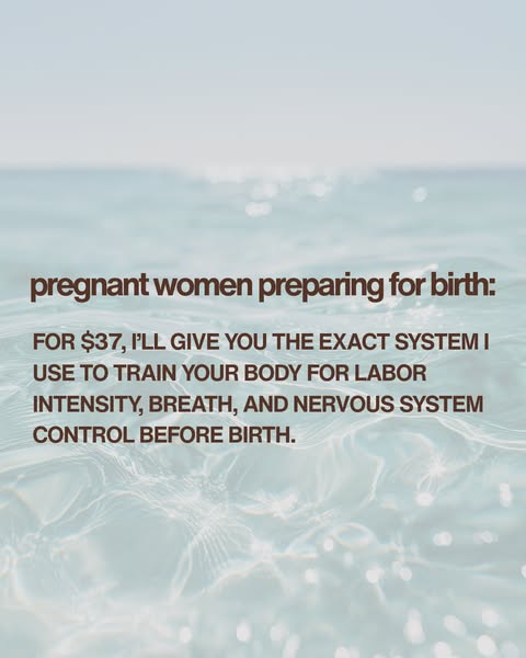 Nervous System Prep for Birth