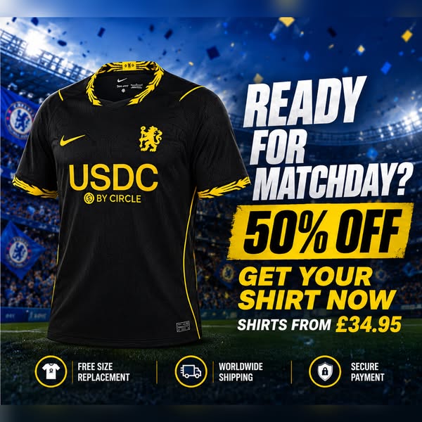 Chelsea Shirts Are Here!