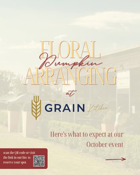 Pumpkin Floral Arrangement Workshop