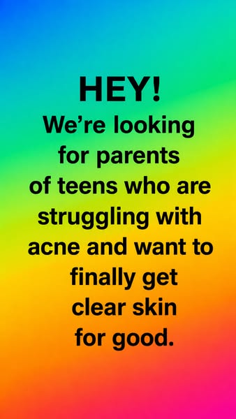 Stop destroying your child's skin.