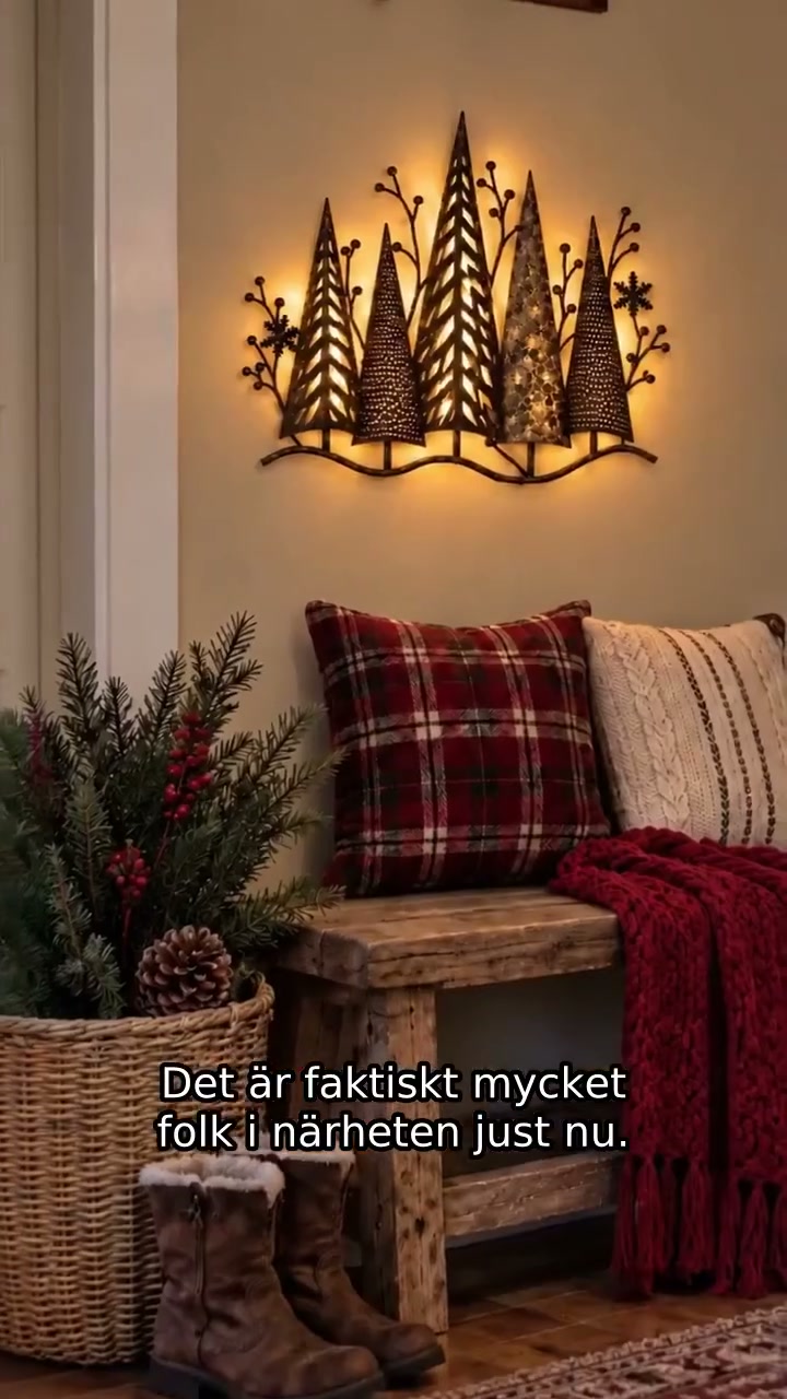 Vintermagi på väggen