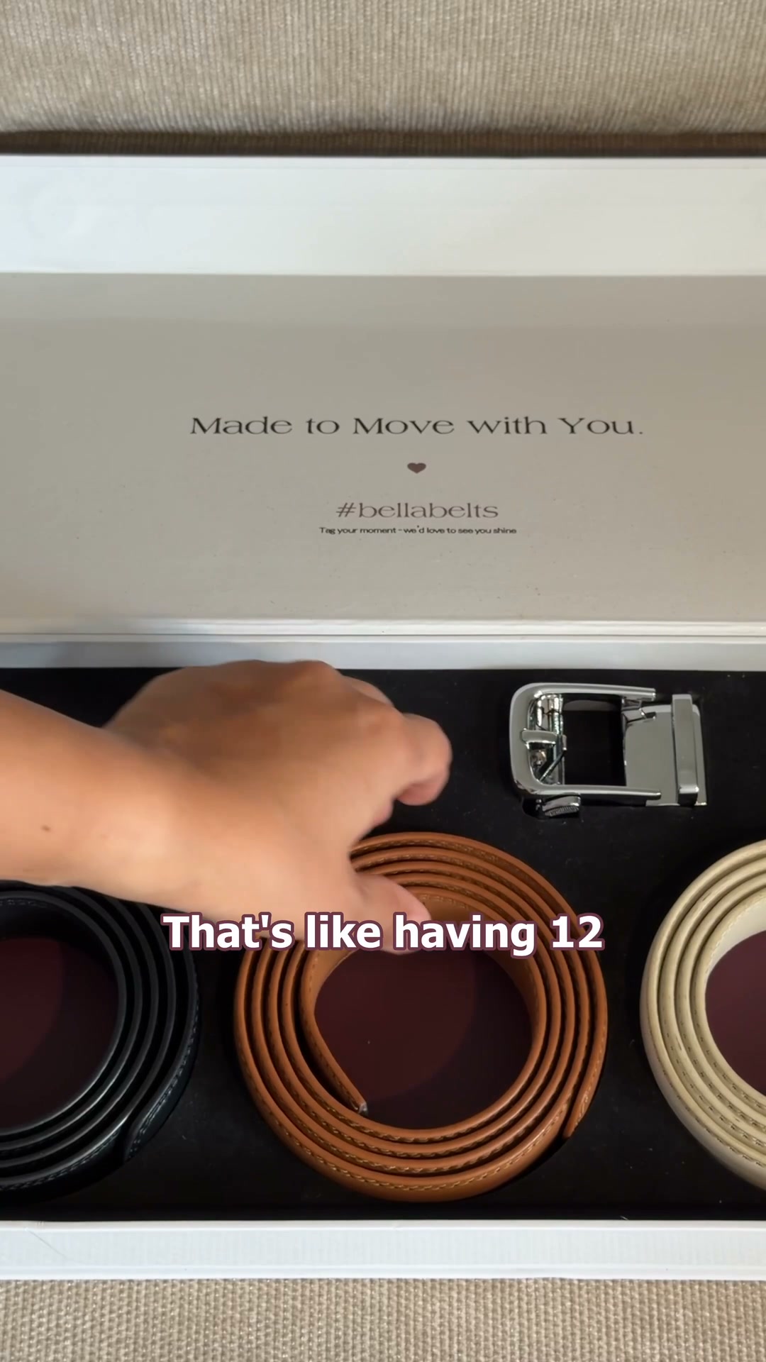 The Only Belt You’ll Ever Need. 50% Off!