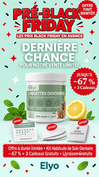 PRÉ-BLACK FRIDAY : 3 achetés + 3 OFFERTS