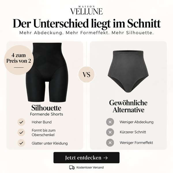 4 zum Preis von 2 – Silhouette