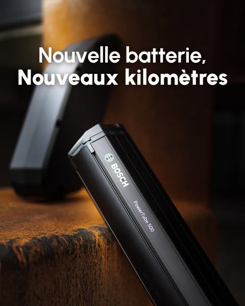 Plus de kilomètres à vélo avec votre nouvelle batterie !