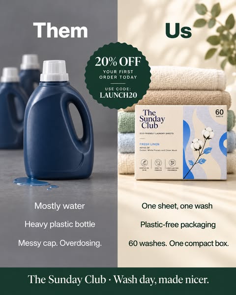 20% off your first order — LAUNCH20