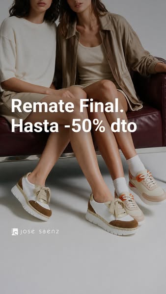 Últimas Rebajas en José Sáenz. Hasta el 50% de descuento