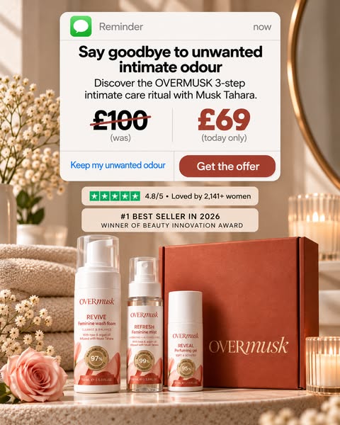 Intimate Odour? OVERMUSK It.