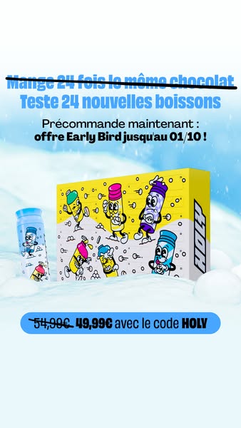 Obtiens 5 € de réduction avec le code « HOLY » !
