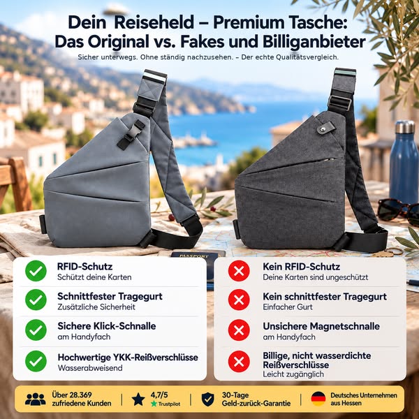Original oder Fake? Schau genau hin!