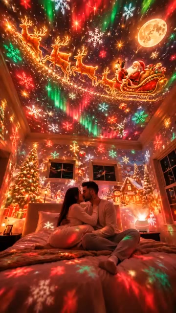 HOT SALE 49% OFF Turn Any Room Into a Christmas Wonderland – Holiday Projection Night Light