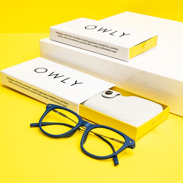 Anúncio de Owly Reading Glasses