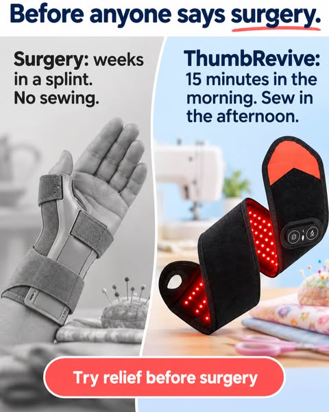 Sew Again Without Thumb Pain!