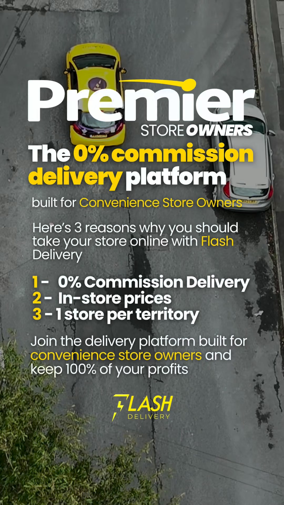 0% Commission Grocery Delivery App