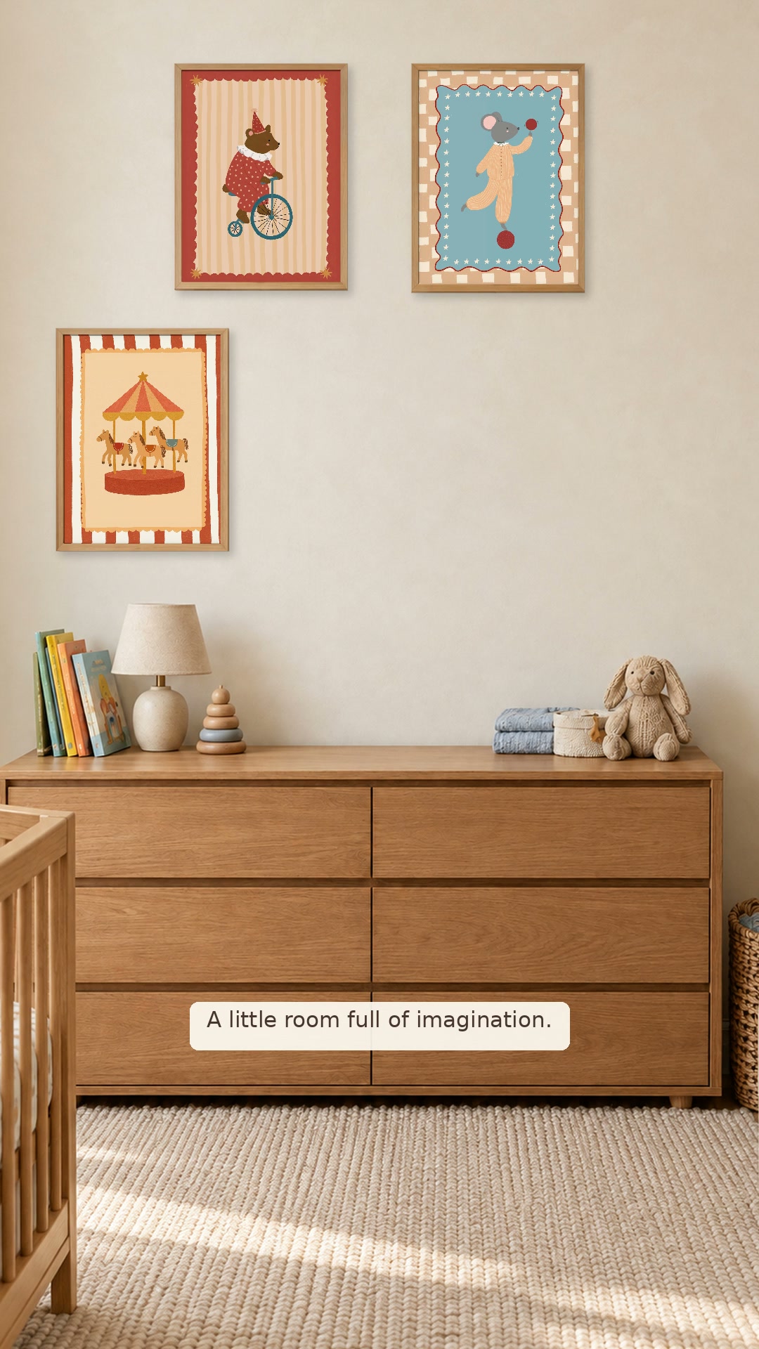 A Little Circus. A Whole New Room.