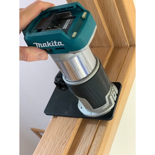 EXTRA LARGE Extended Router Sub BASE PLATE for Makita 18v/Katsu Trimmer