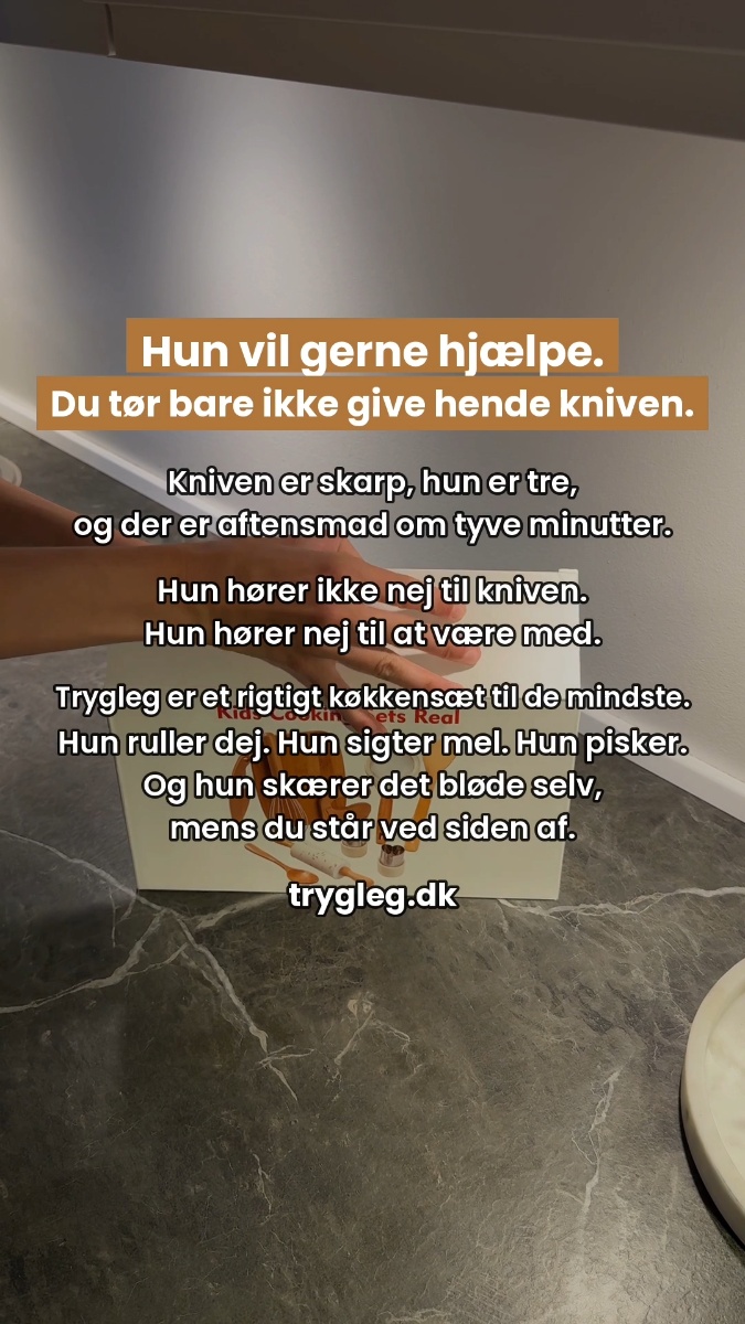 Til små køkkenhjælpere