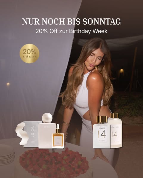 Nur bis Sonntag: Spare 20%