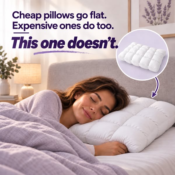 The pillow that feels like sleeping on a cloud