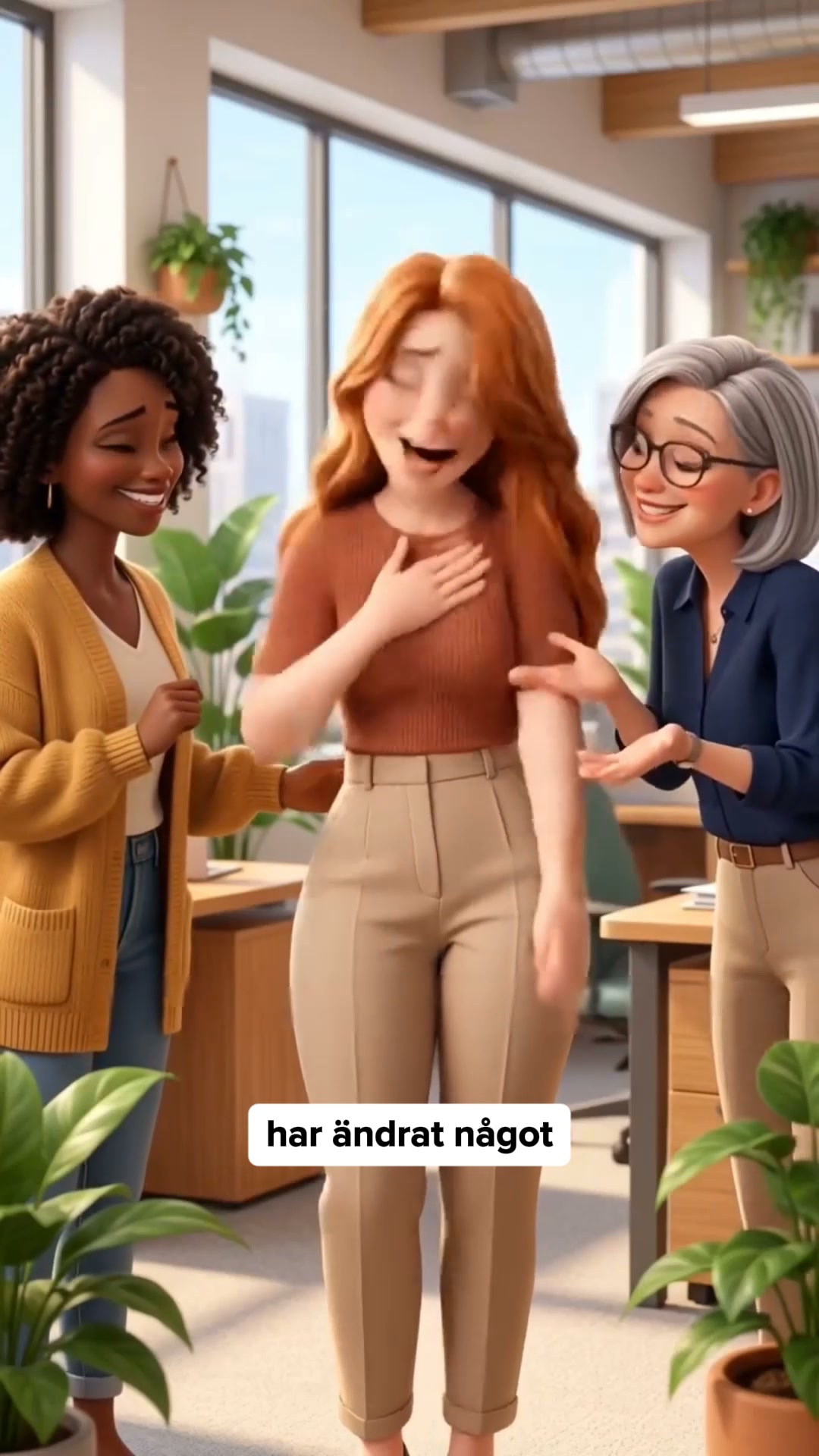 Platt mage från första dagen
