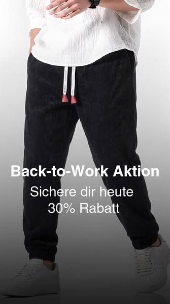 Hose aus Cord-Stoff