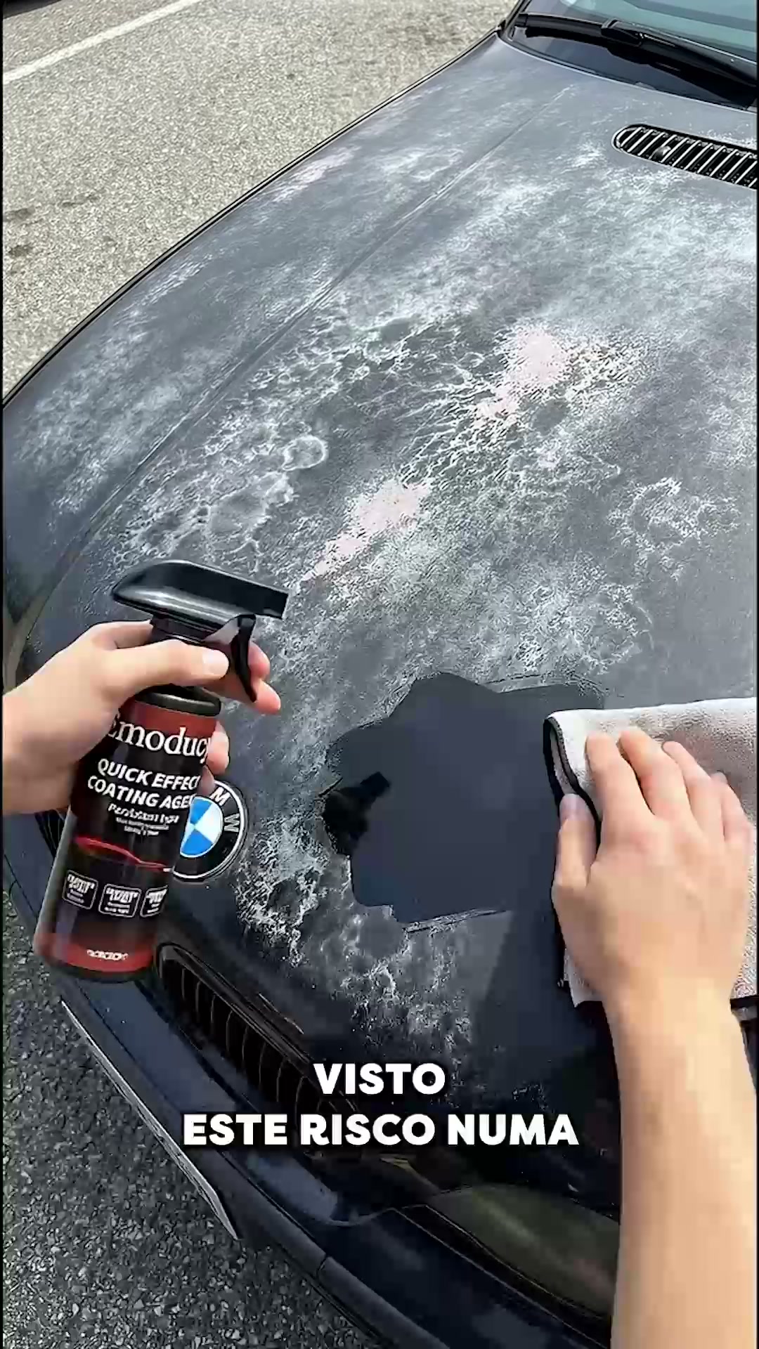 O truque rápido para disfarçar os riscos da pintura do carro