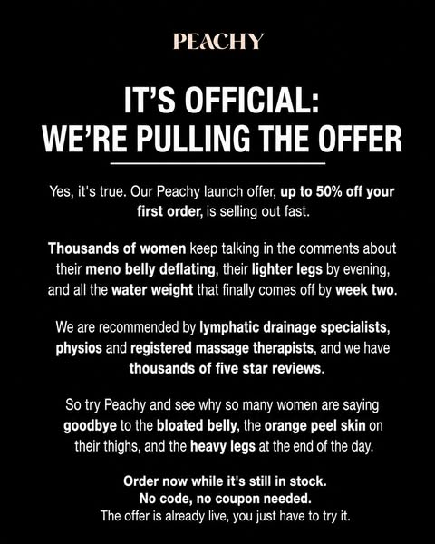 40% OFF + free delivery