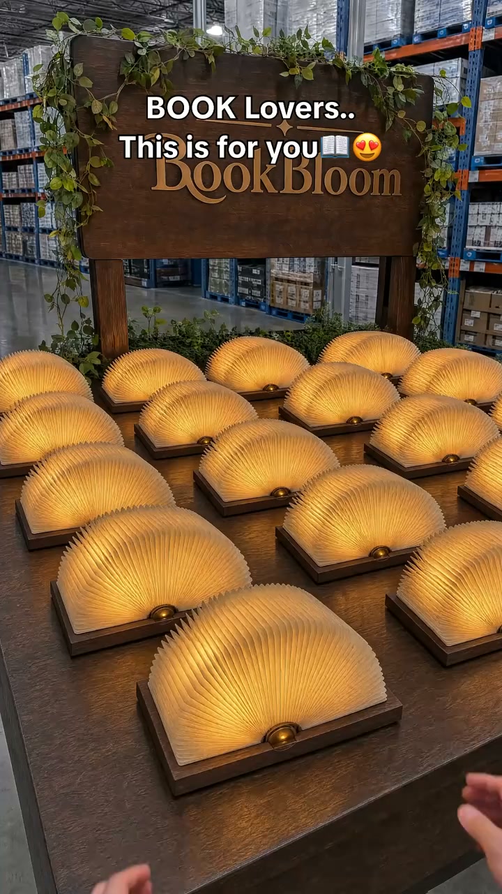 Magic Book Page Wall Lamp