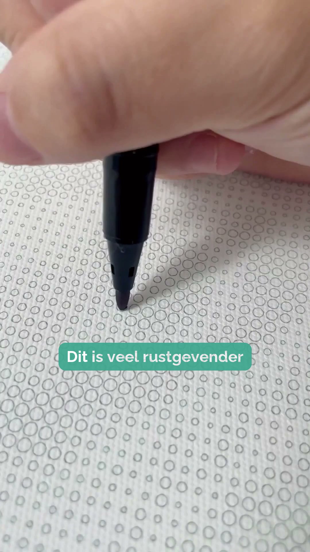Probeer de rustige variant