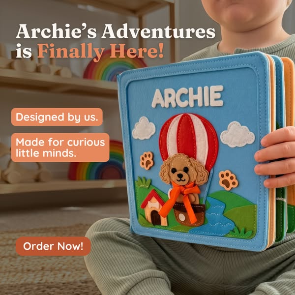 Personalised Busy Books Made Just for Them