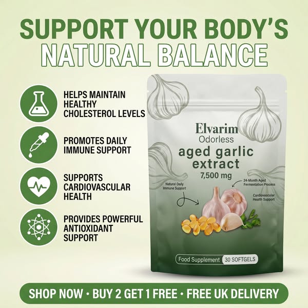 Aged Garlic Extract - 7500mg Odorless Softgels