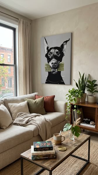 Cash Doberman | Canvas Inspire