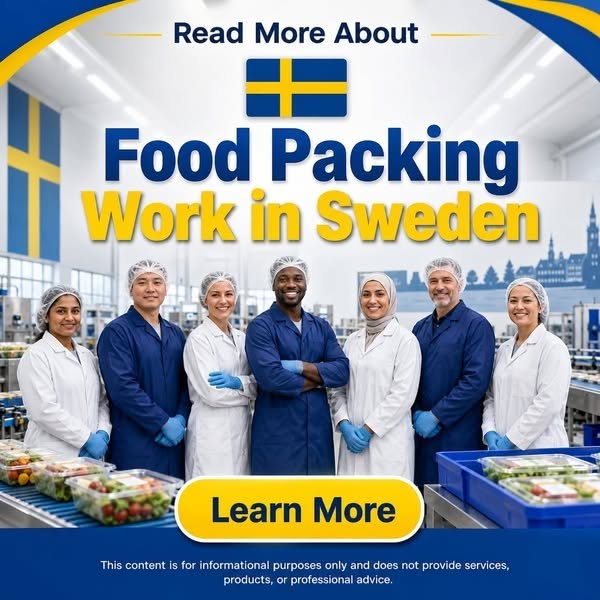 Food Packing Work Sweden 2026: Opportunities & Guide