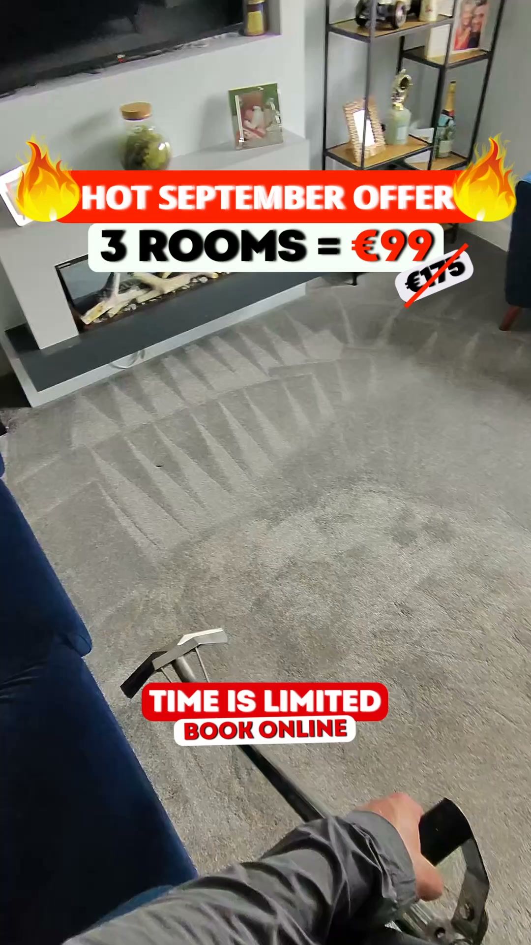 3 Rooms – Only €99!