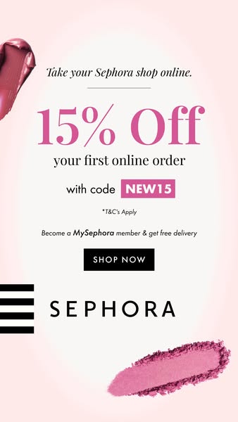 15% Off Your First Online Haul